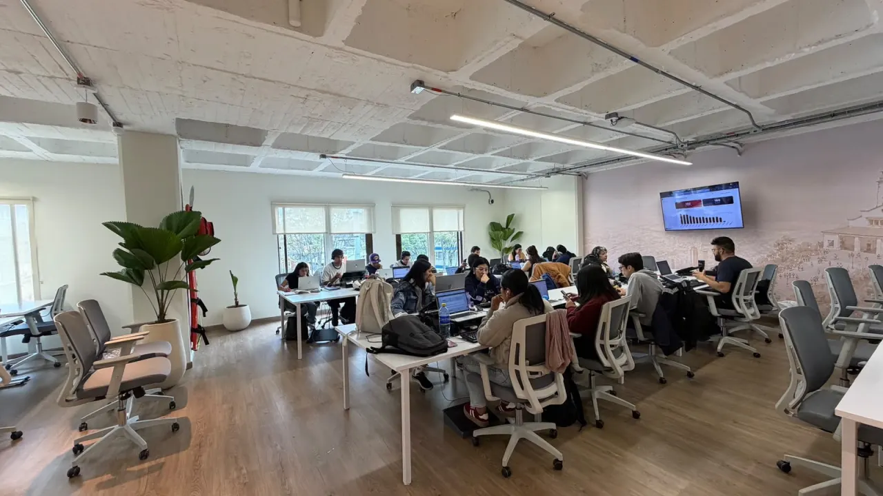 The team at work in the Kuwait City office